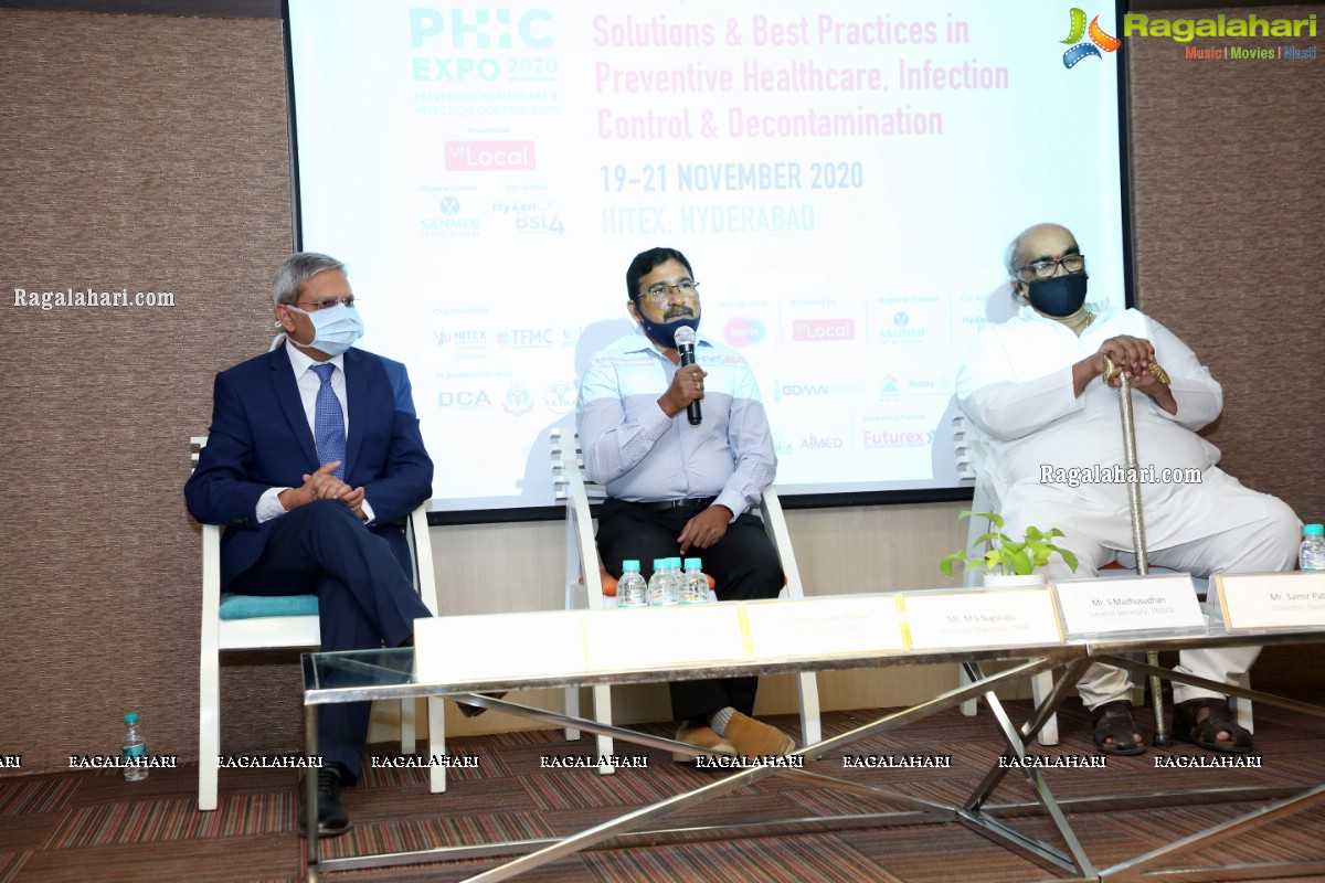 PHIC-2020, India’s first Hybrid (Physical & Virtual) Expo Announcement Press Meet