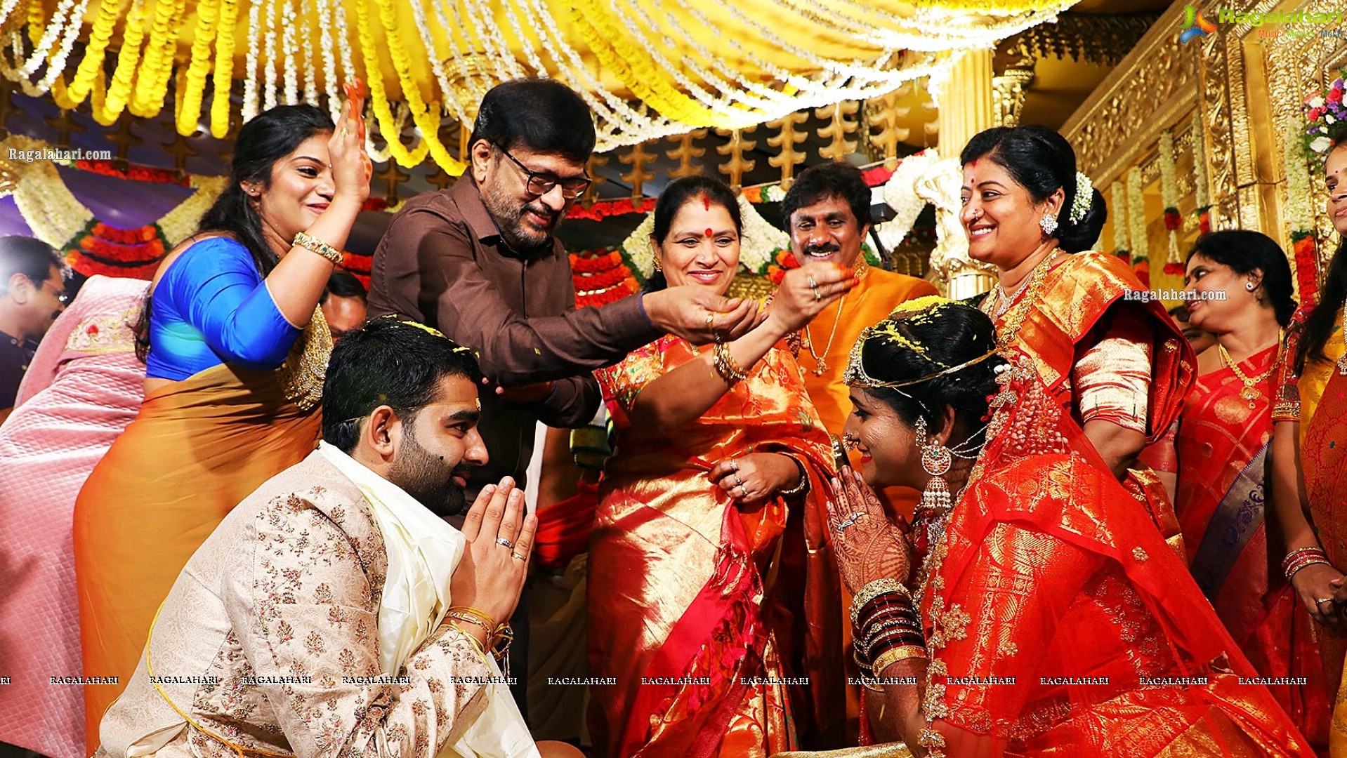 Raghu kunche Daughter Raga Wedding Photos
