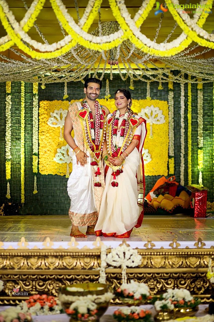 Sirivennela Seetharama Sastry's Son, Raja Chembolu Wedding Photos
