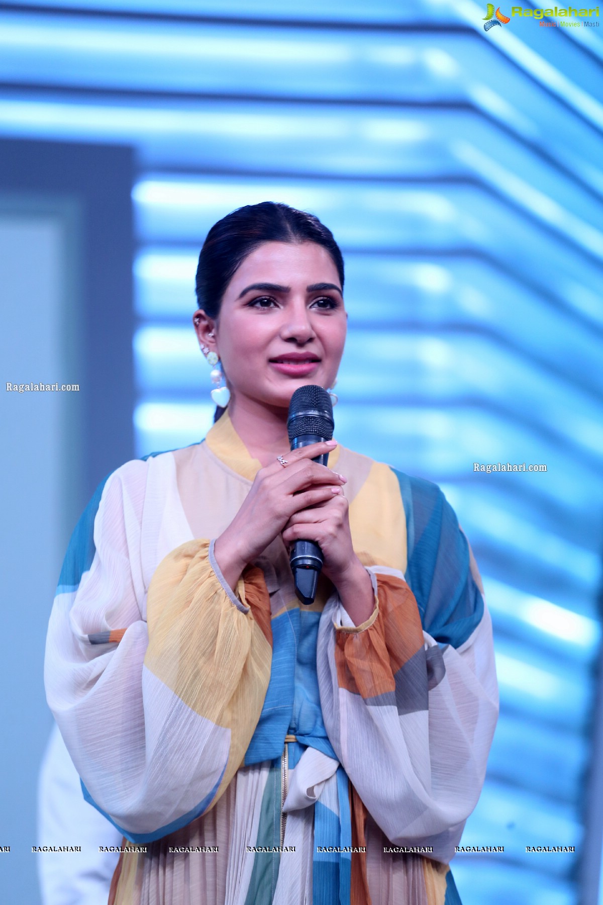 Samantha and Allu Arvind Press Meet about Sam Jam Celebrity Talk Show