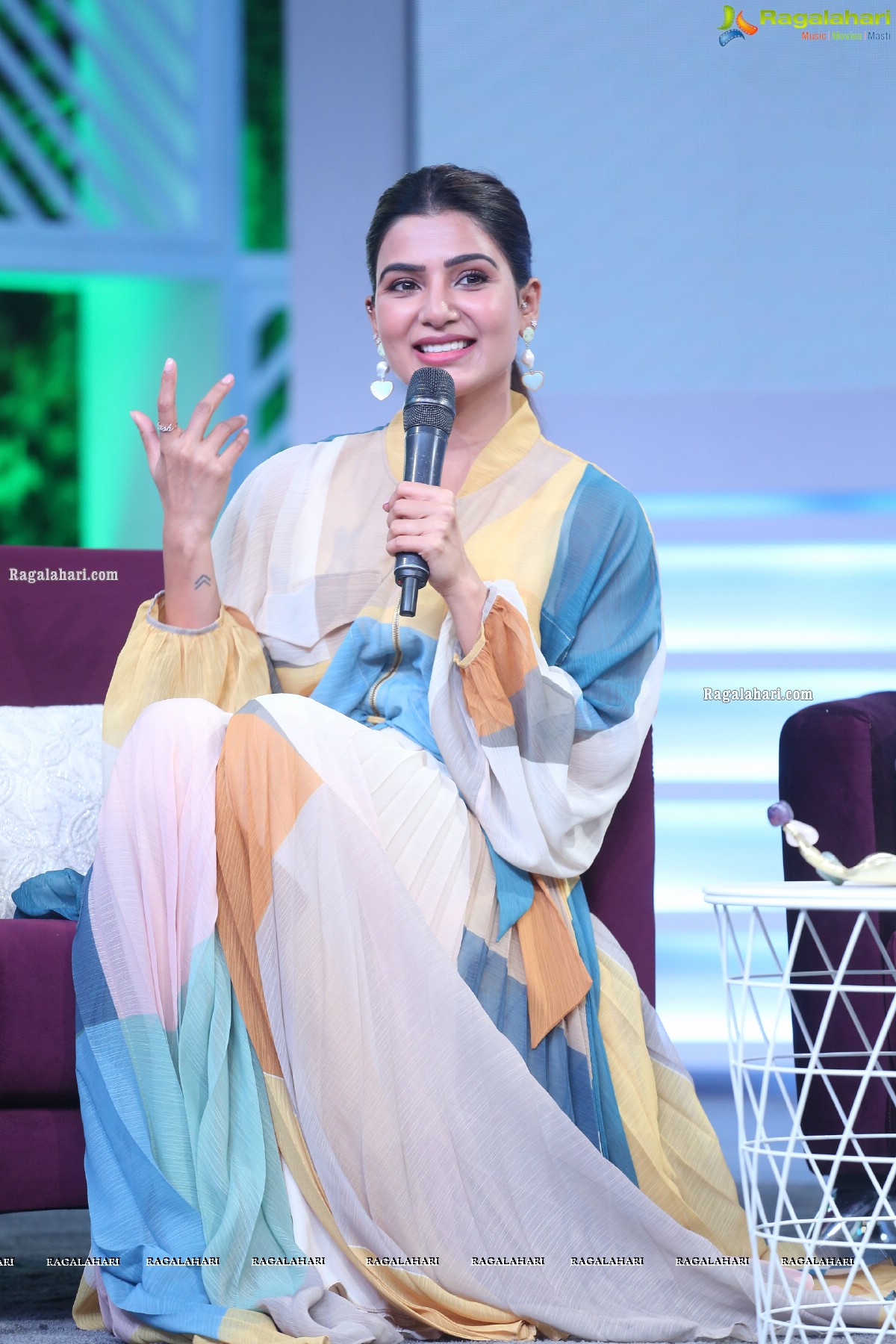 Samantha and Allu Arvind Press Meet about Sam Jam Celebrity Talk Show