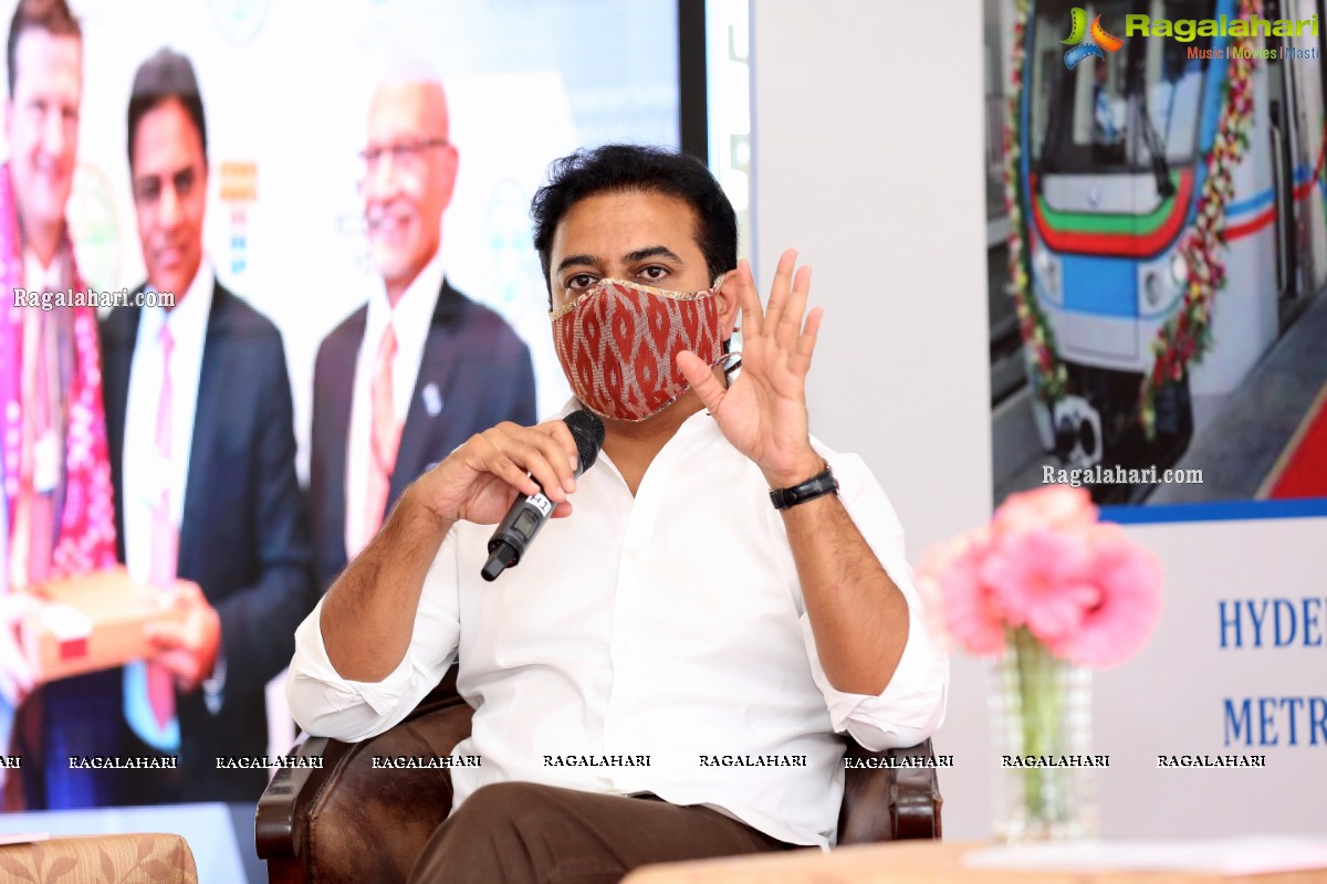 Interactive Session with Sri KT Rama Rao on Transforming Hyderabad Into a Global City