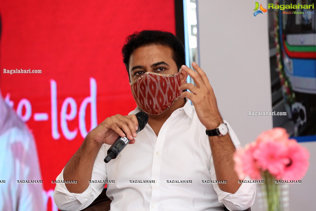 Interactive Session with Sri KT Rama Rao on Transforming Hyderabad Into a Global City