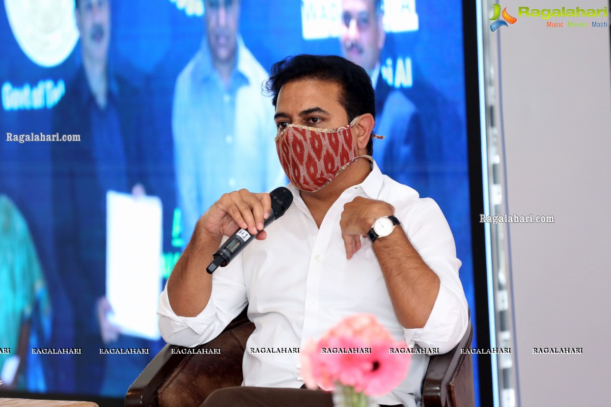 Interactive Session with Sri KT Rama Rao on Transforming Hyderabad Into a Global City