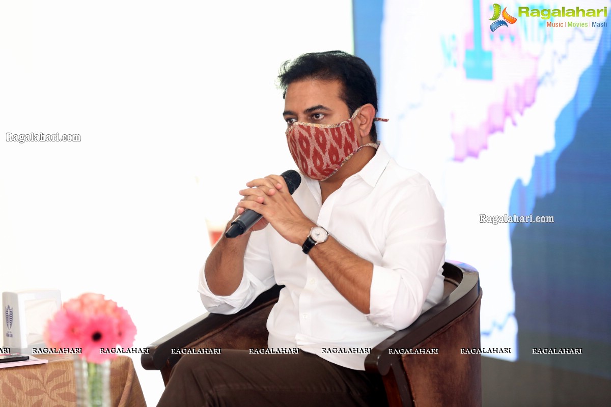 Interactive Session with Sri KT Rama Rao on Transforming Hyderabad Into a Global City