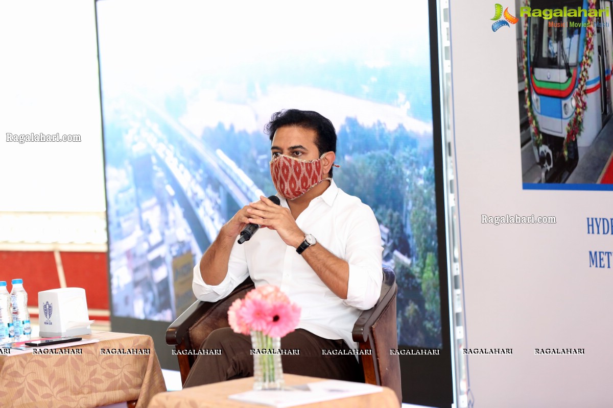 Interactive Session with Sri KT Rama Rao on Transforming Hyderabad Into a Global City