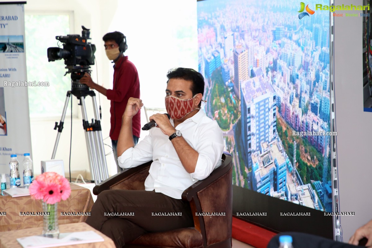 Interactive Session with Sri KT Rama Rao on Transforming Hyderabad Into a Global City