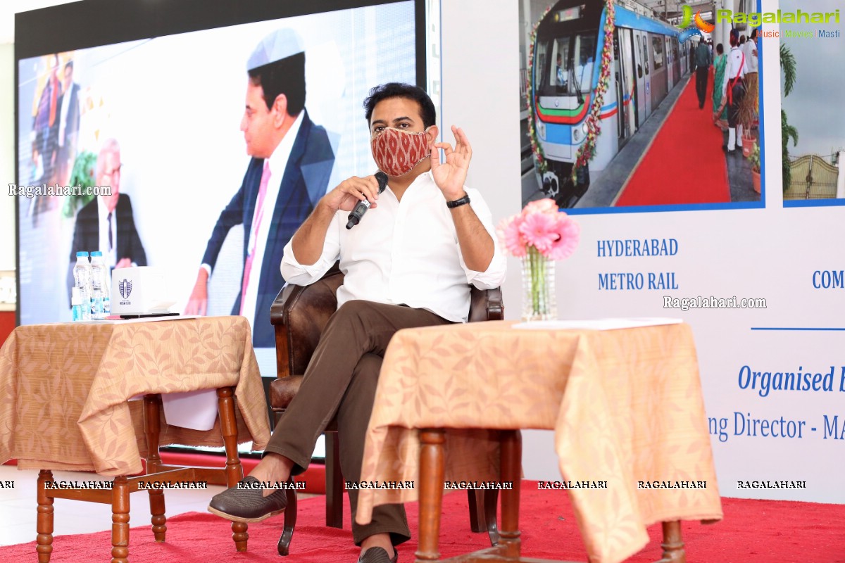 Interactive Session with Sri KT Rama Rao on Transforming Hyderabad Into a Global City