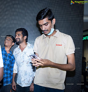 Anubhavinchu Raja Movie 3rd Song Launch at AMB Mall