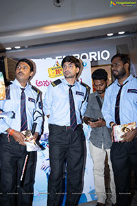 Anubhavinchu Raja Movie 3rd Song Launch at AMB Mall