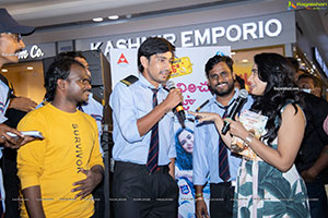 Anubhavinchu Raja Movie 3rd Song Launch at AMB Mall