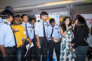 Anubhavinchu Raja Movie 3rd Song Launch at AMB Mall