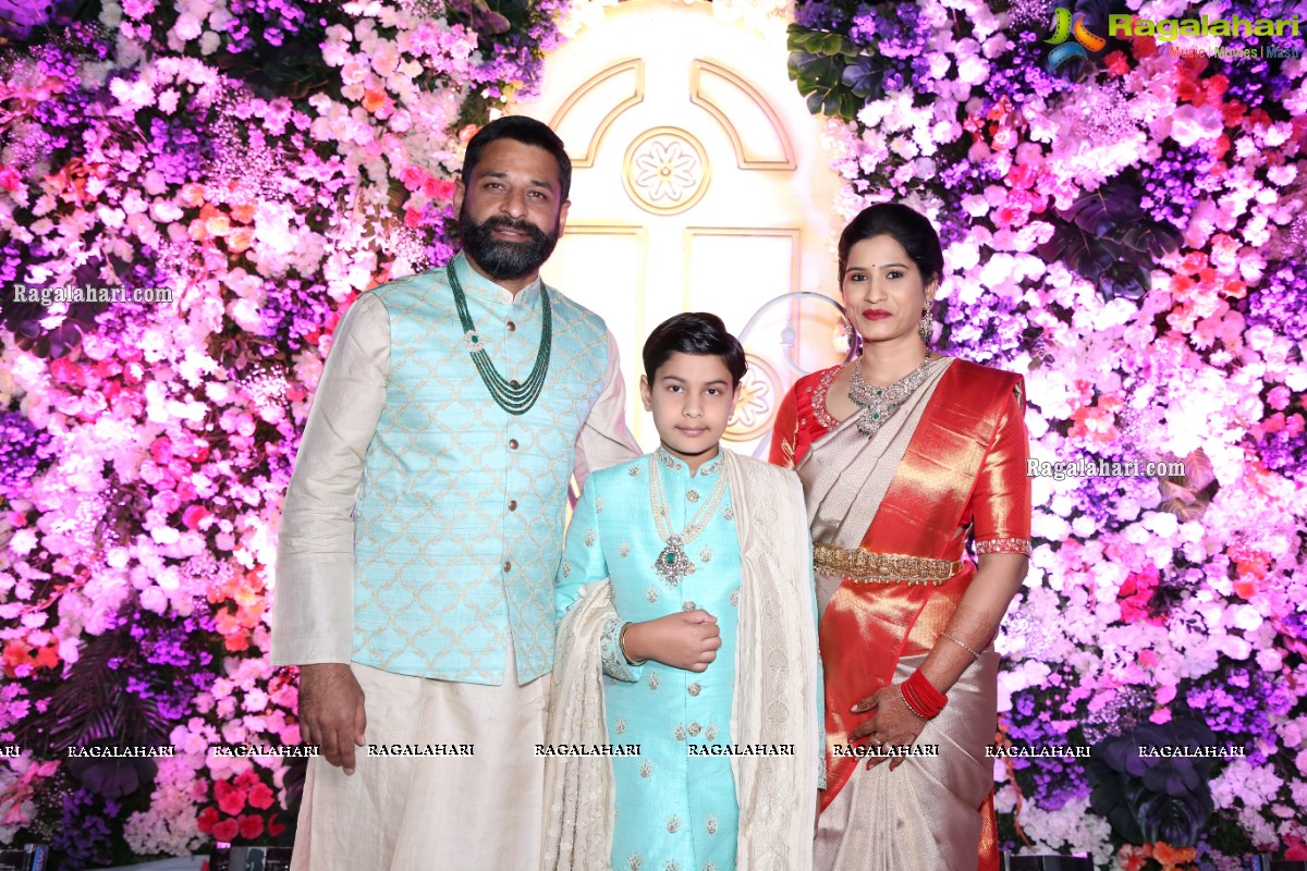 Aarush's Dhoti Ceremony at Om Convention, Narsingh, Hyderabad