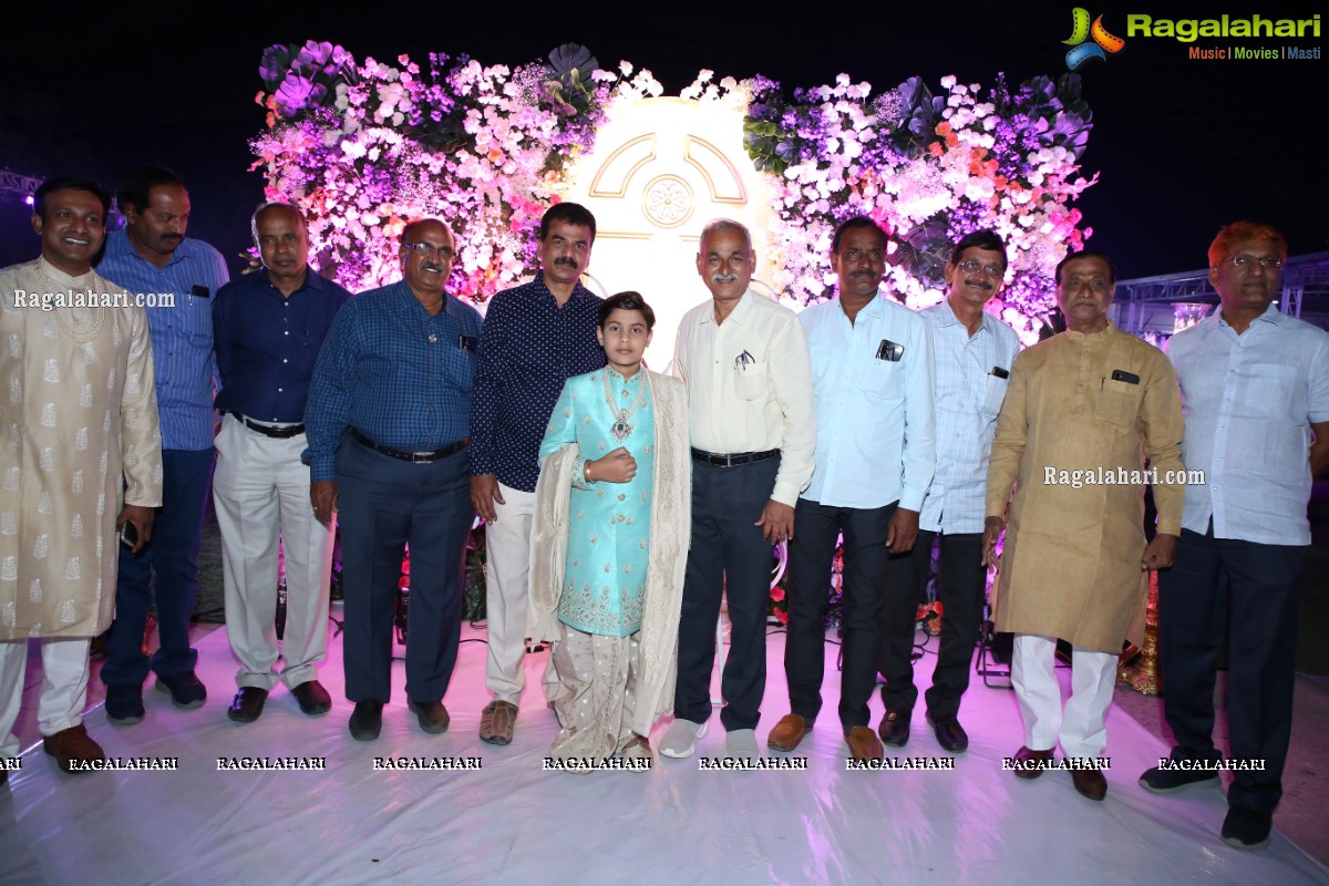 Aarush's Dhoti Ceremony at Om Convention, Narsingh, Hyderabad