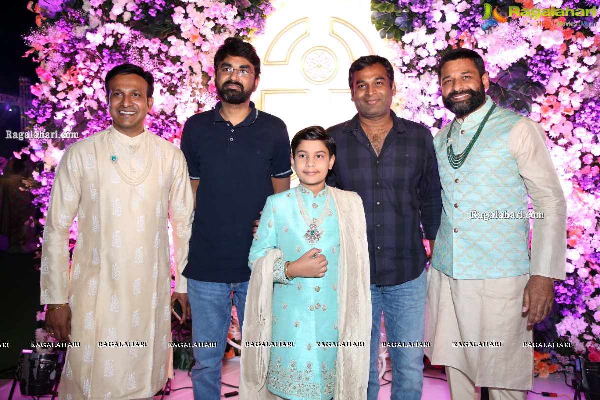 Aarush's Dhoti Ceremony at Om Convention, Narsingh, Hyderabad