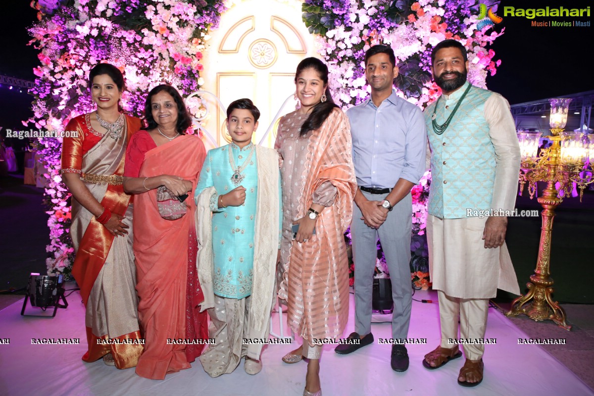 Aarush's Dhoti Ceremony at Om Convention, Narsingh, Hyderabad