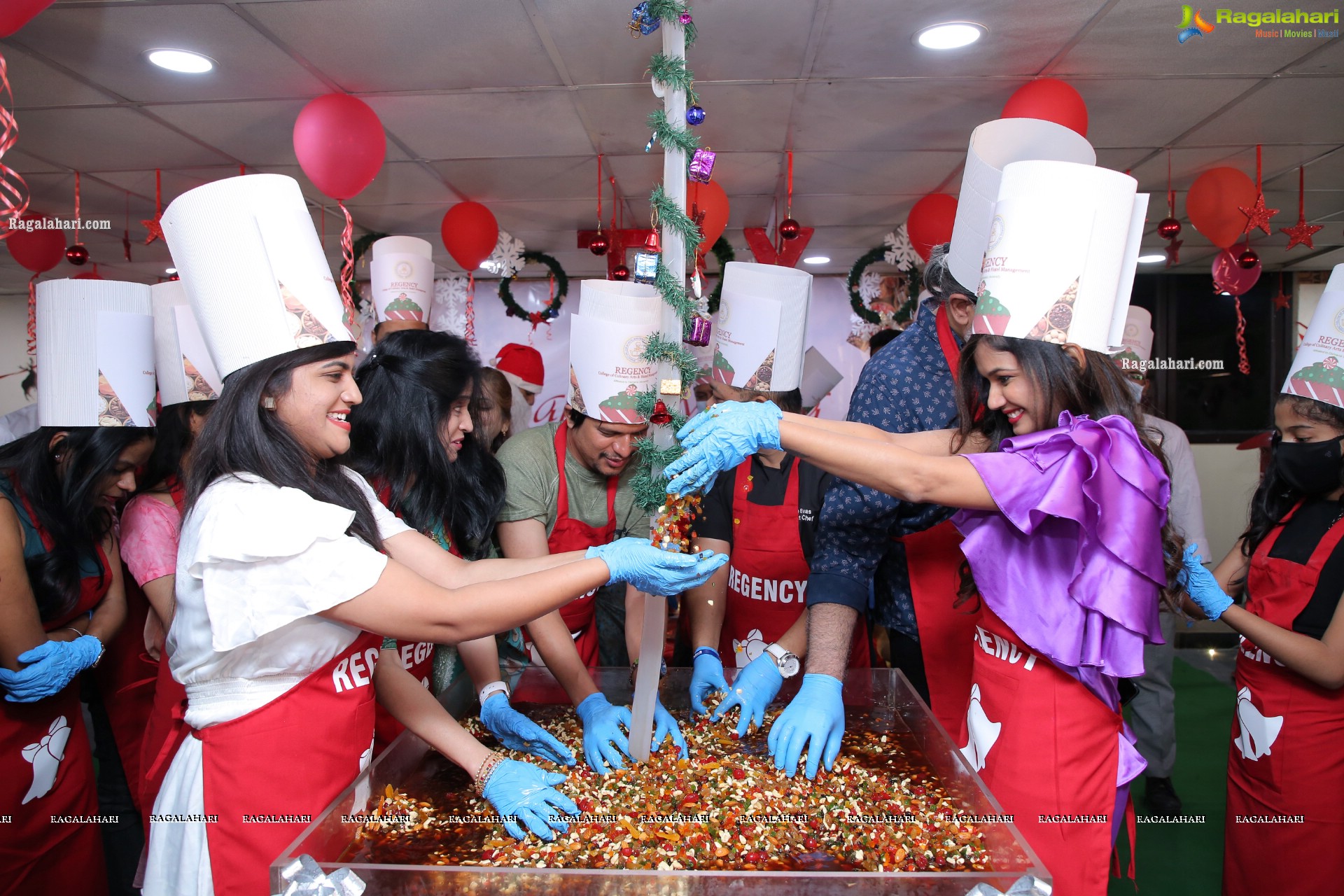 Christmas Cake Mixing Ceremony 2021 by Regency College of Hotel Management