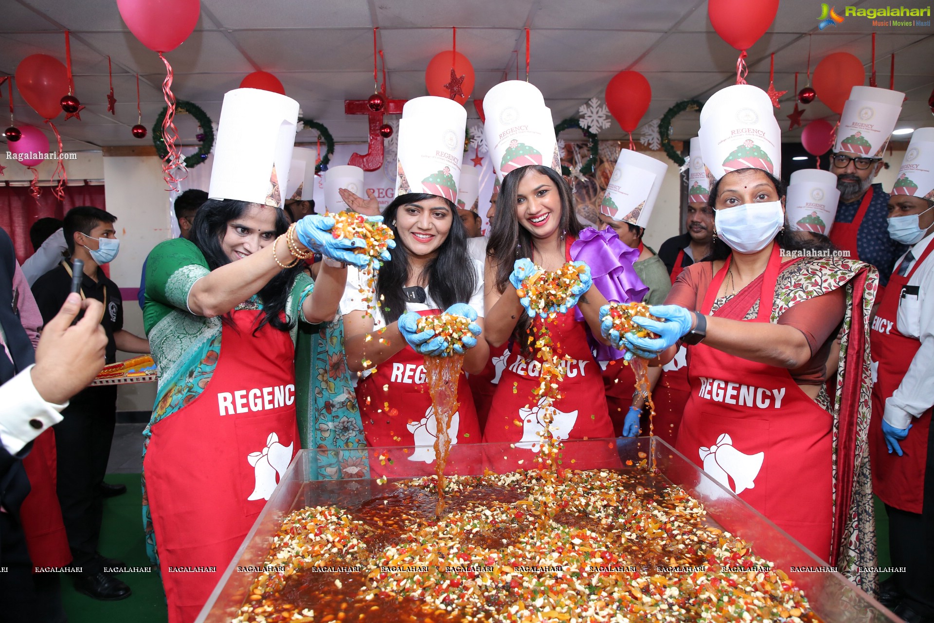 Christmas Cake Mixing Ceremony 2021 by Regency College of Hotel Management