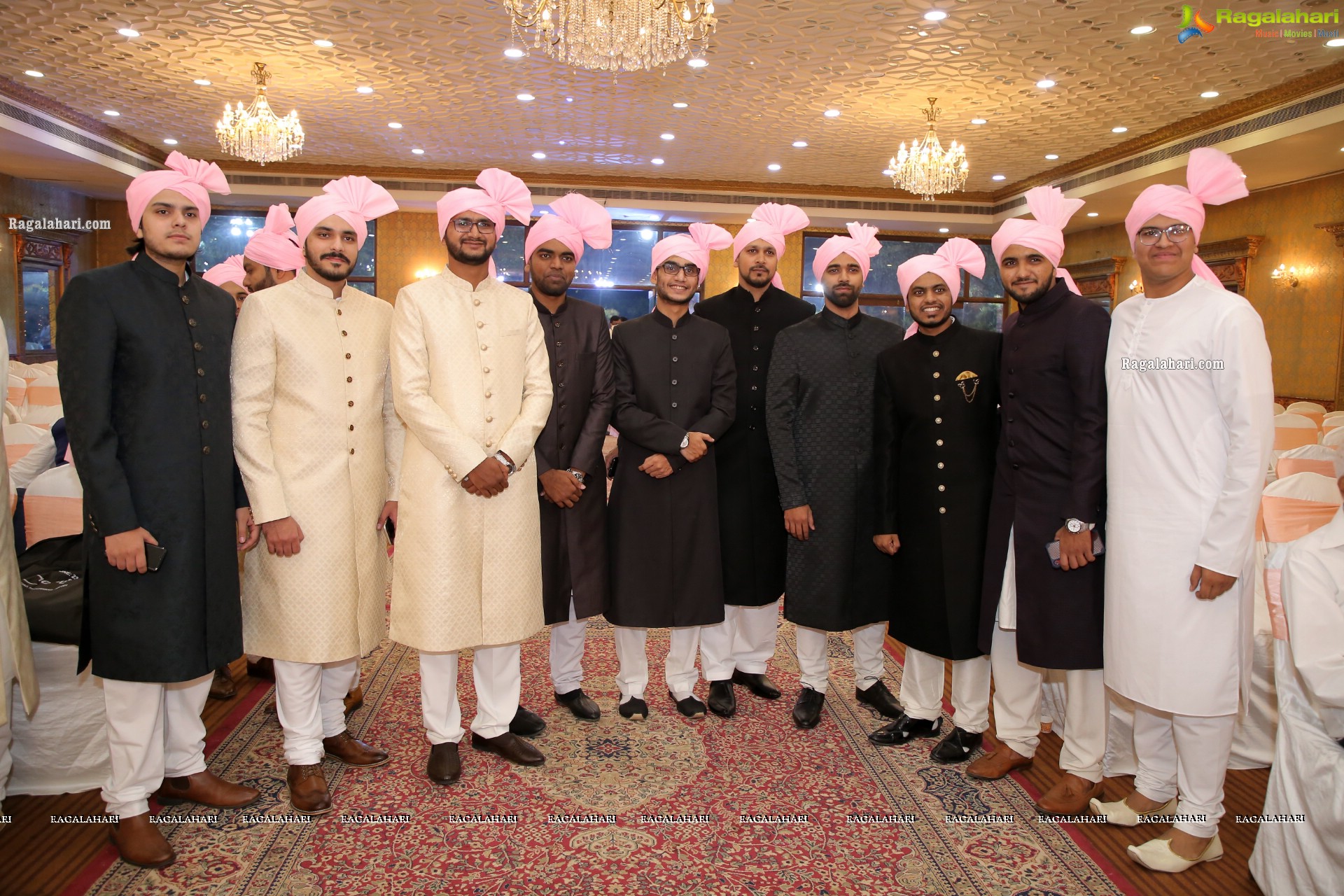 Dania Abdul Rahim and Khaja Faizan Ahmed Wedding Reception at Le Palais Royal