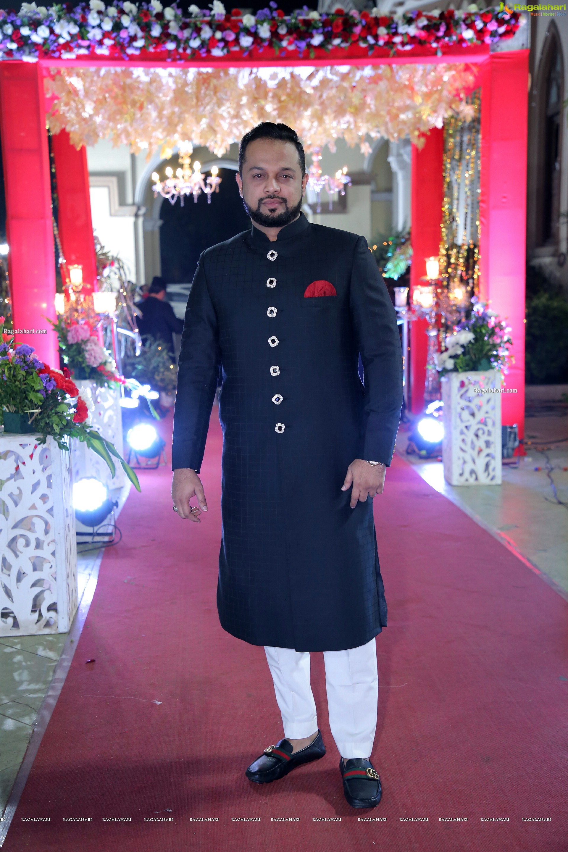 Dania Abdul Rahim and Khaja Faizan Ahmed Wedding Reception at Le Palais Royal