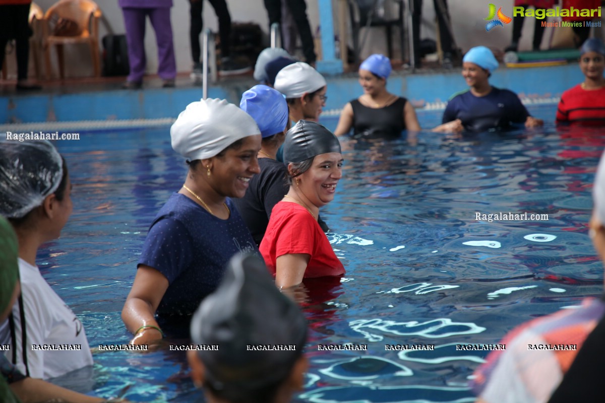 KIMS Cuddles Mrs. MOM Contest 2021 WOGA (Water Yoga) Session Grand Finale