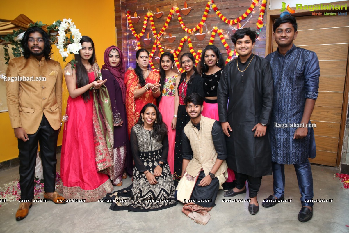 Lakhotia College Of Design Deepawali Celebration 2021 at Banjara Hills Campus