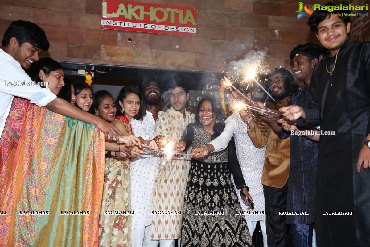 Lakhotia College Of Design Deepawali Celebration 2021 at Banjara Hills Campus