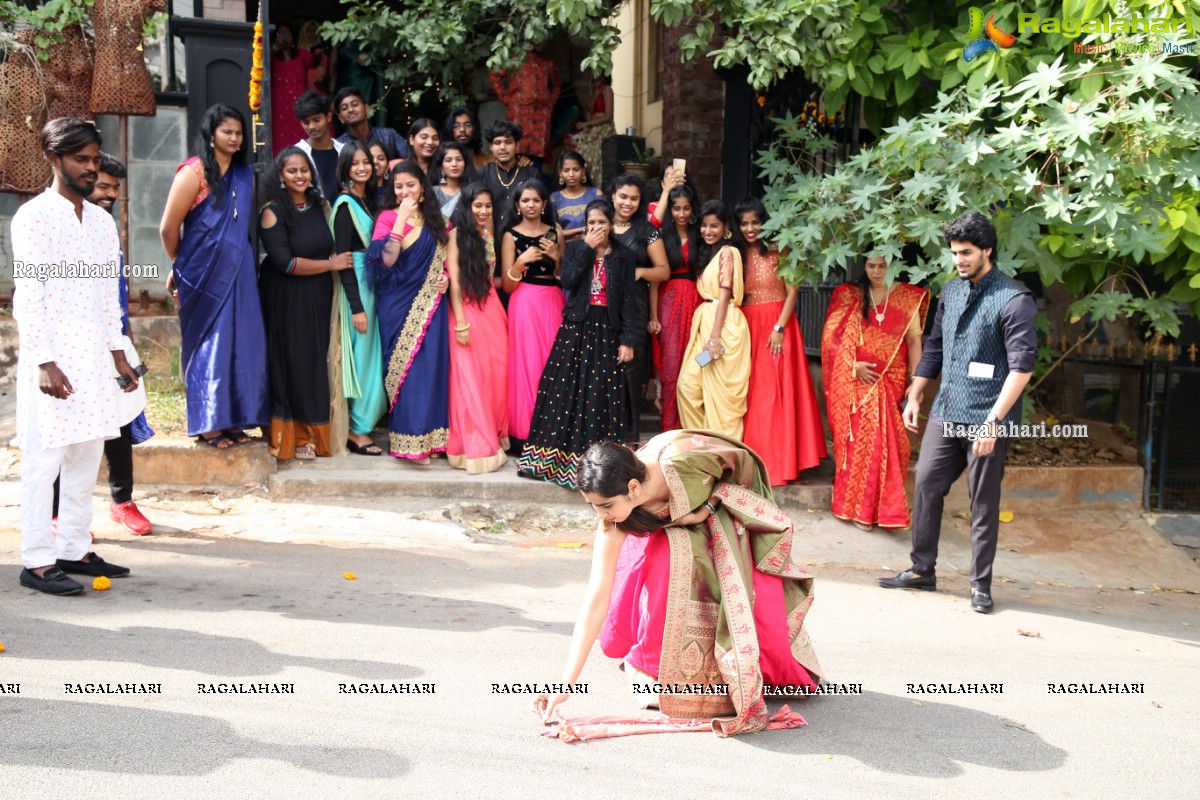 Lakhotia College Of Design Deepawali Celebration 2021 at Banjara Hills Campus