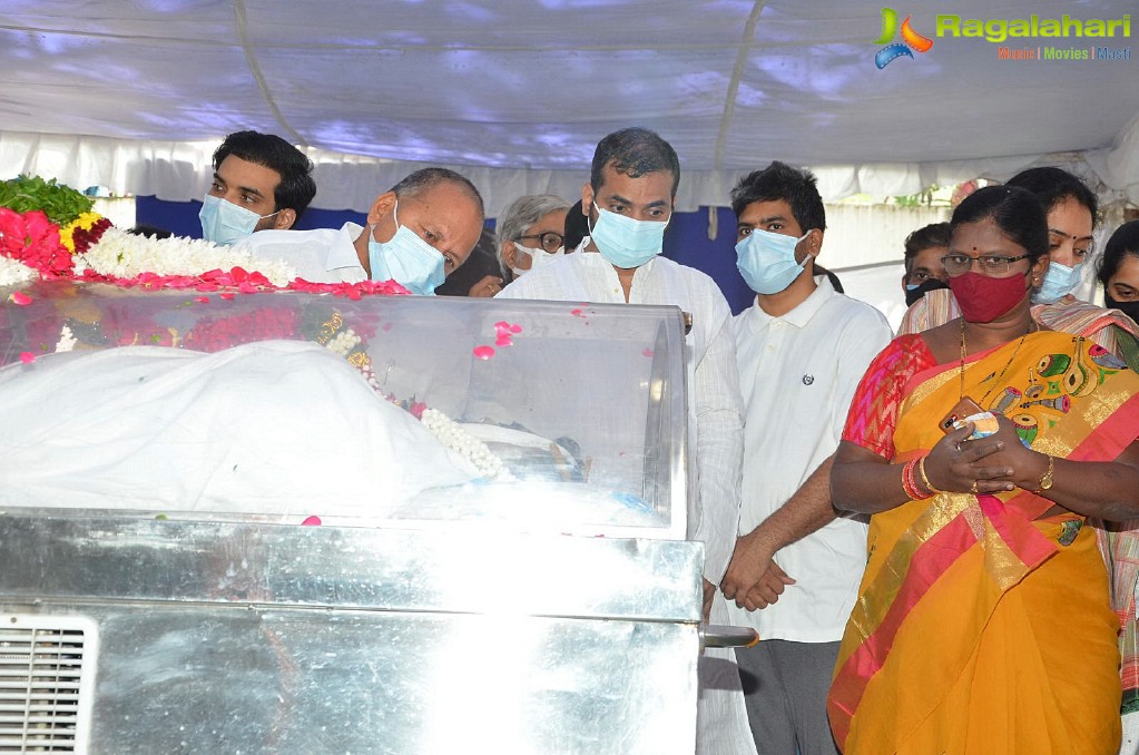 Tollywood Celebs Pay Their Last Respects to Legendary Lyricist Sirivennela Sitaramasastri Garu