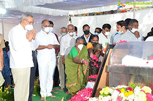 Last Respects to Sirivennela Sitaramasastri Garu