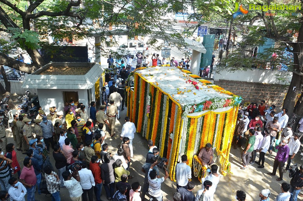 Tollywood Celebs Pay Their Last Respects to Legendary Lyricist Sirivennela Sitaramasastri Garu