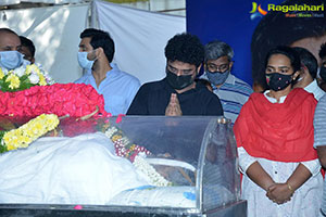 Last Respects to Sirivennela Sitaramasastri Garu