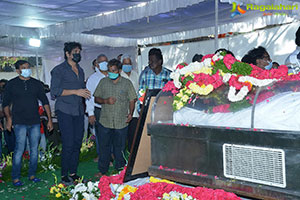 Last Respects to Sirivennela Sitaramasastri Garu