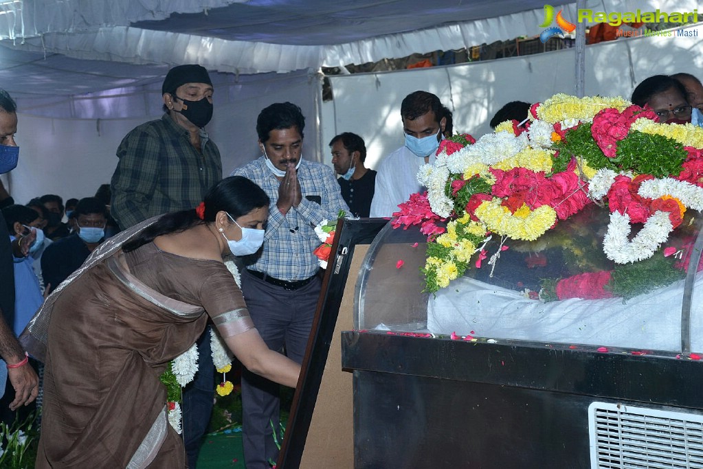 Tollywood Celebs Pay Their Last Respects to Legendary Lyricist Sirivennela Sitaramasastri Garu