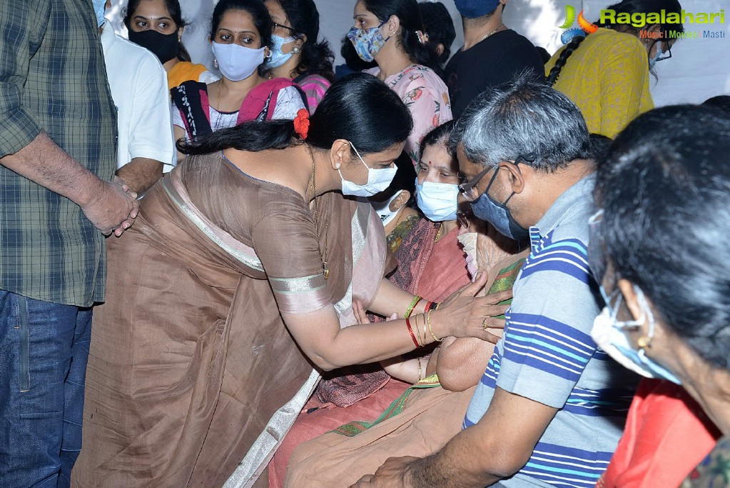 Tollywood Celebs Pay Their Last Respects to Legendary Lyricist Sirivennela Sitaramasastri Garu