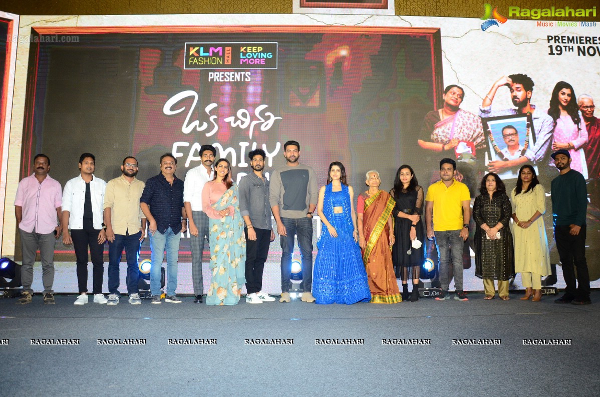 Oka Chinna Family Story Webseries Pre-Release Event