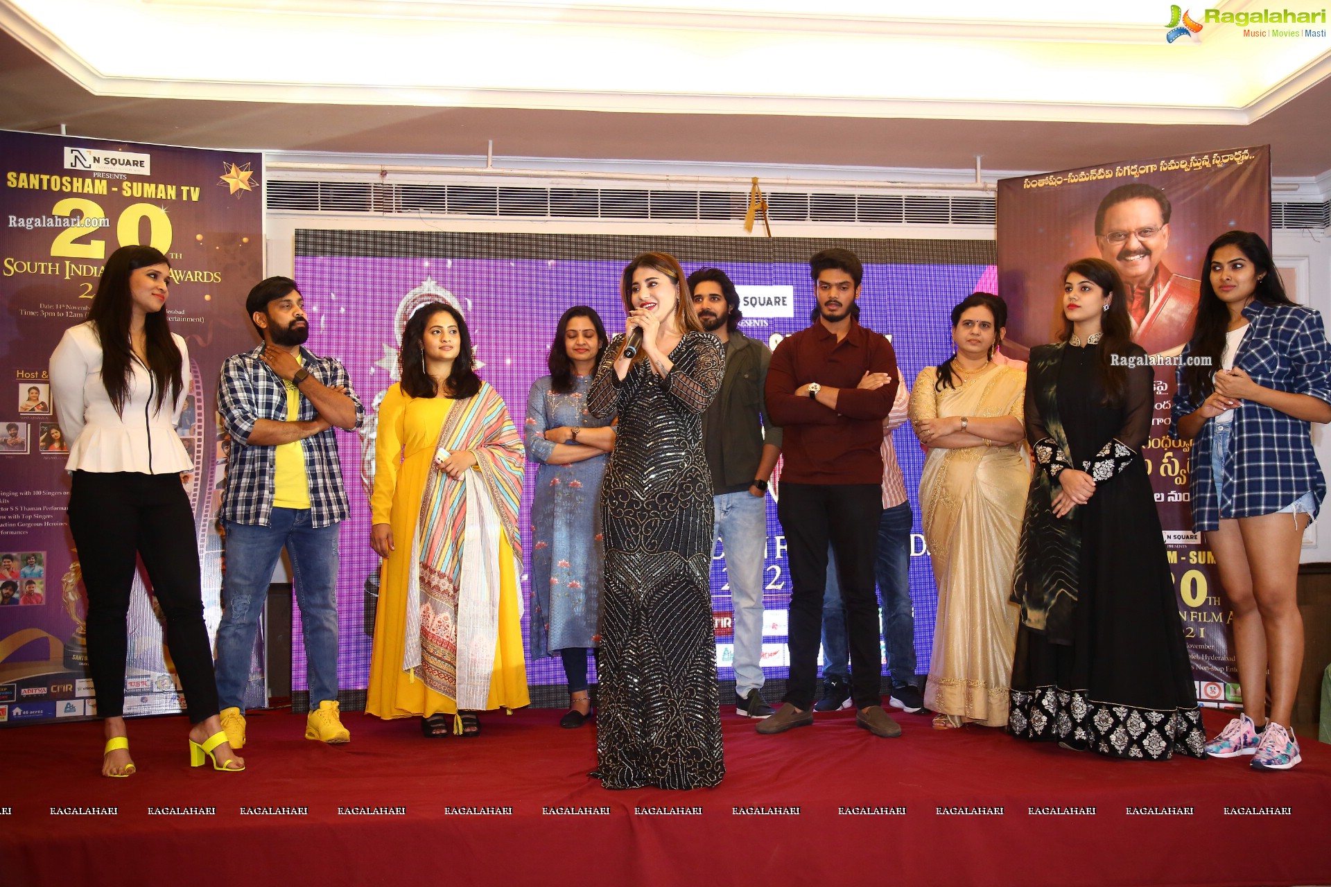 Santosham-Suman TV South Indian Film Awards 2021 Curtain Raiser