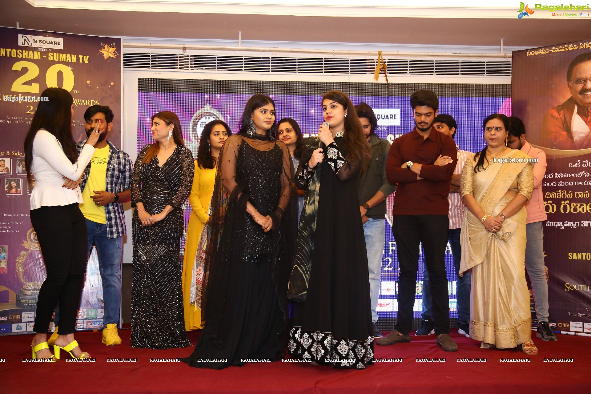 Santosham-Suman TV South Indian Film Awards 2021 Curtain Raiser