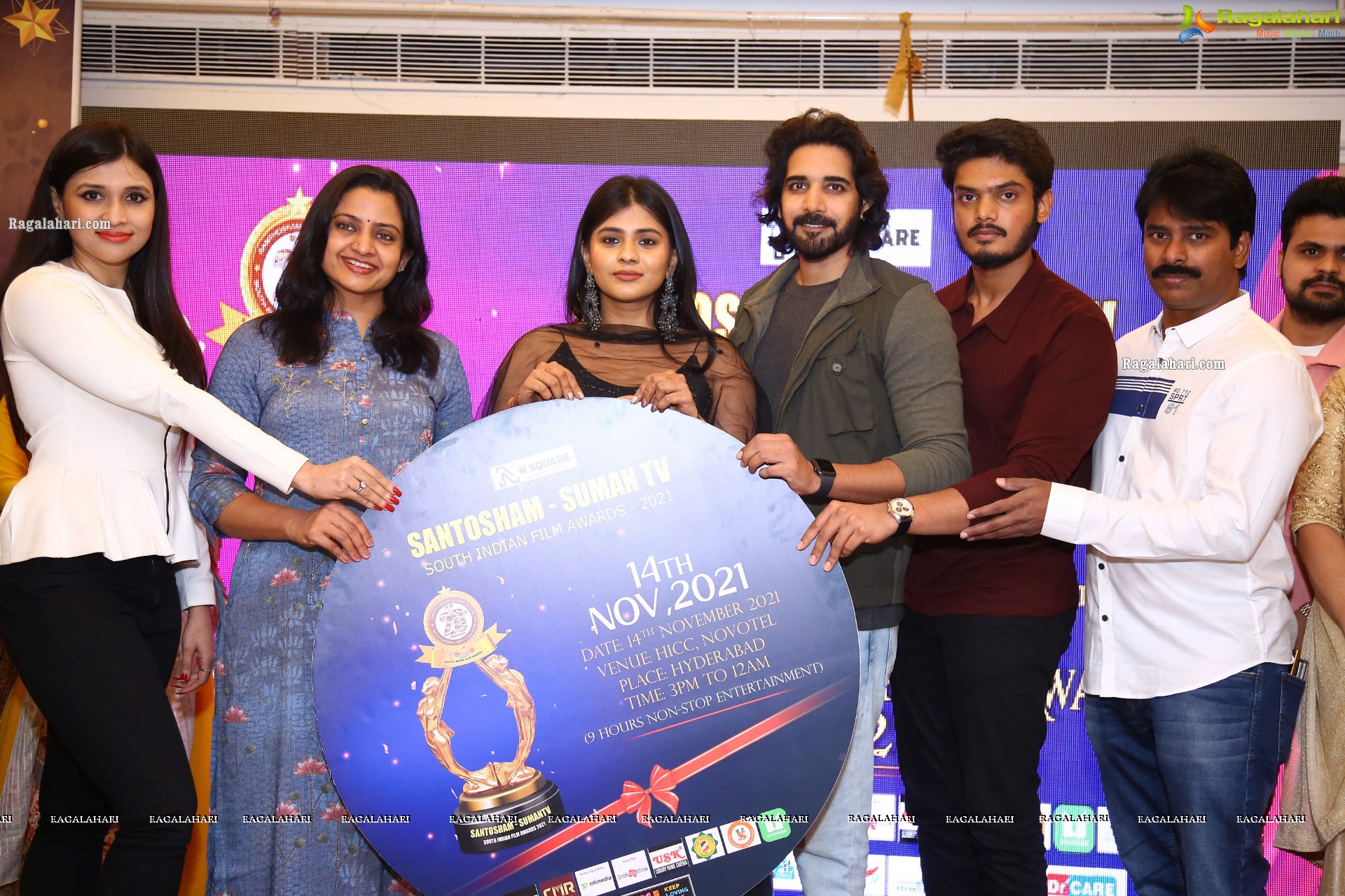 Santosham-Suman TV South Indian Film Awards 2021 Curtain Raiser