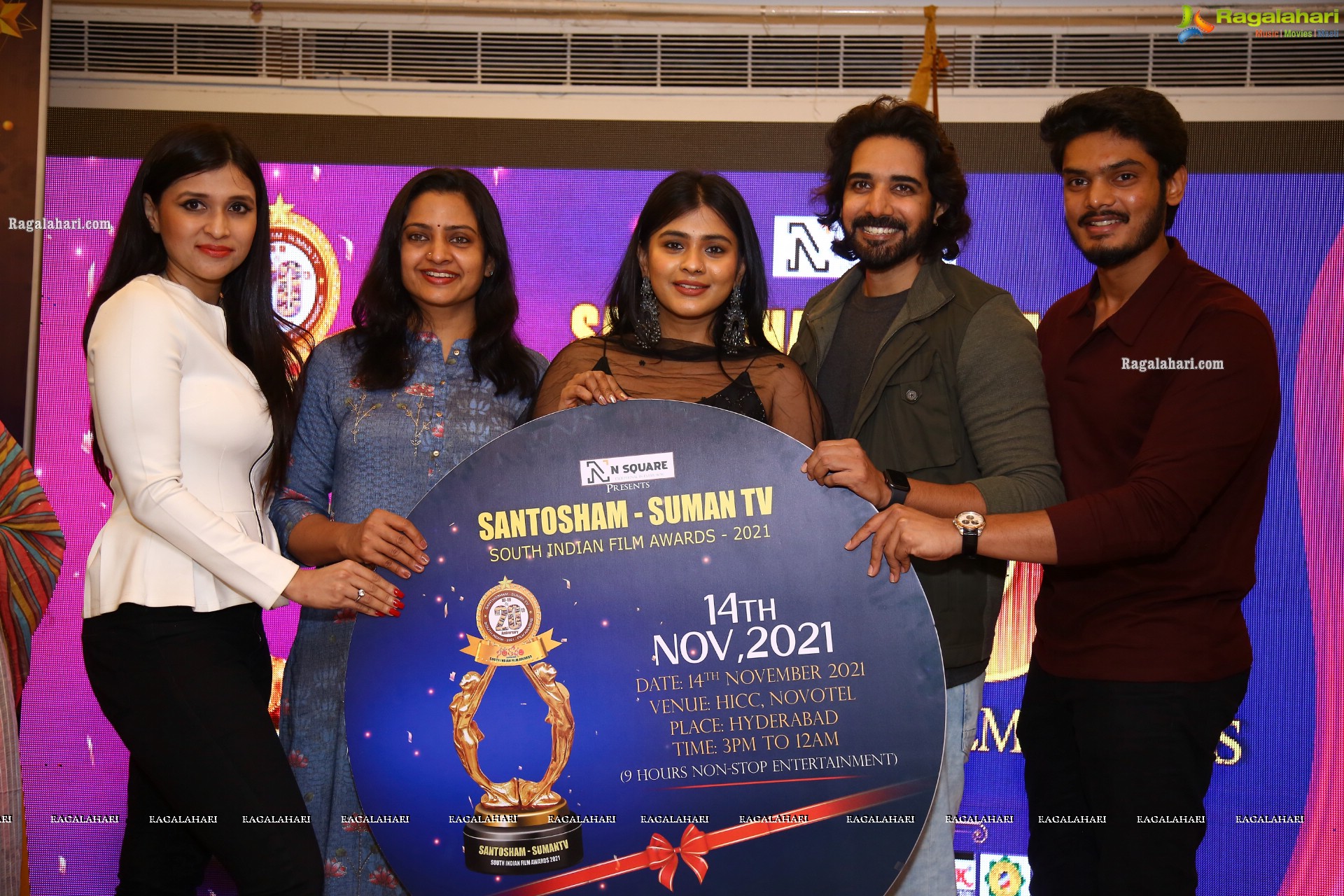 Santosham-Suman TV South Indian Film Awards 2021 Curtain Raiser