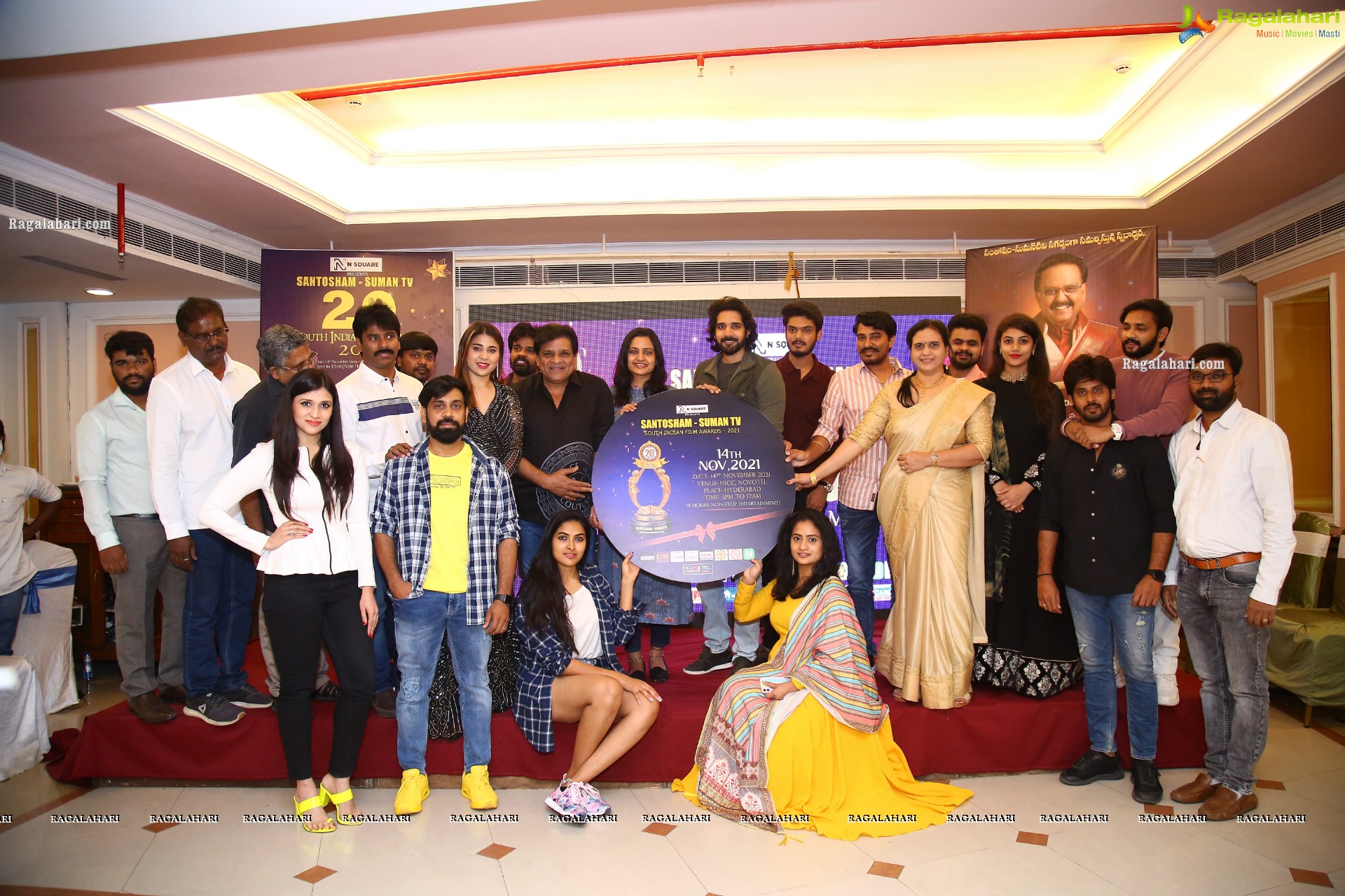 Santosham-Suman TV South Indian Film Awards 2021 Curtain Raiser