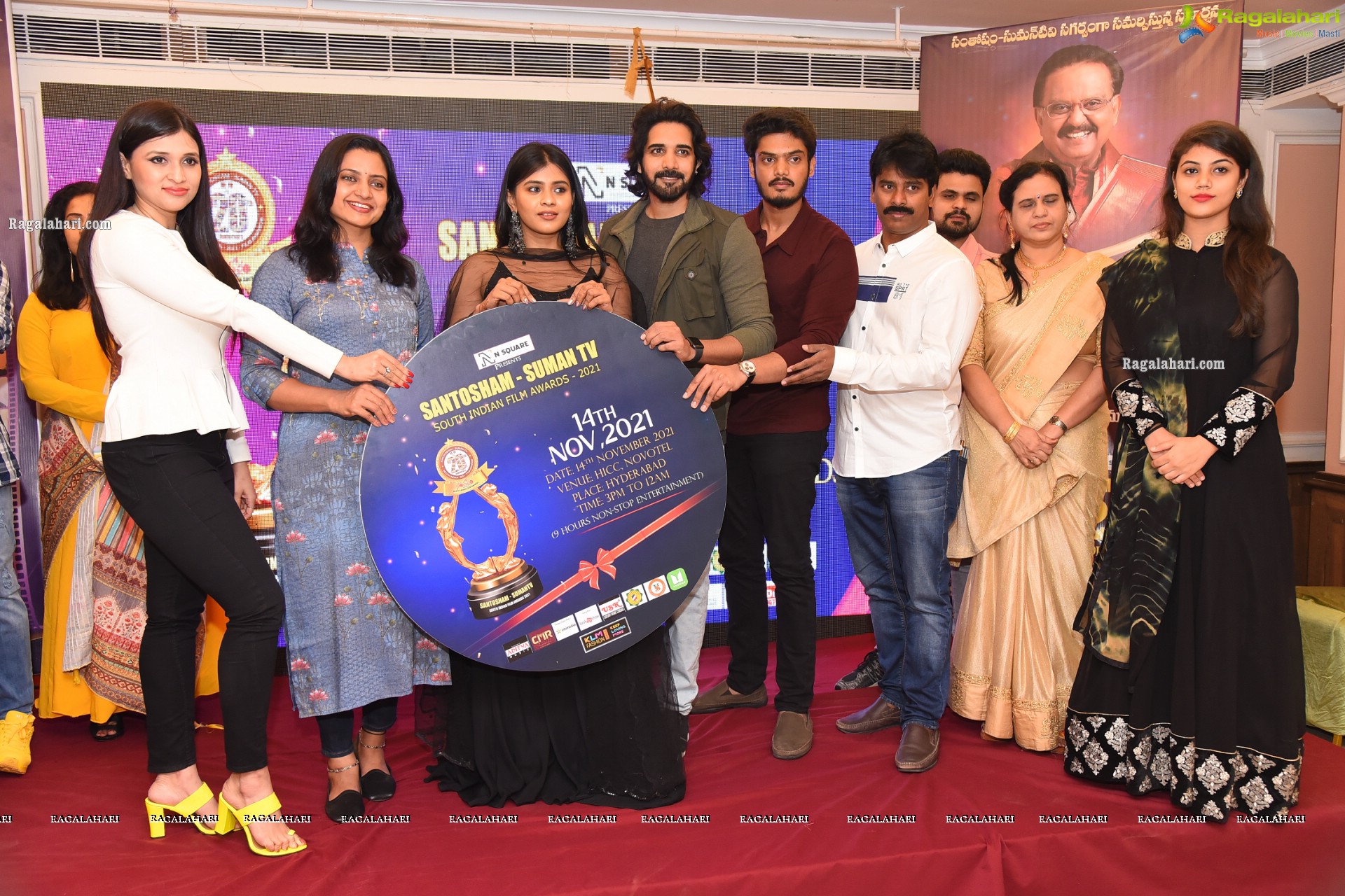 Santosham-Suman TV South Indian Film Awards 2021 Curtain Raiser