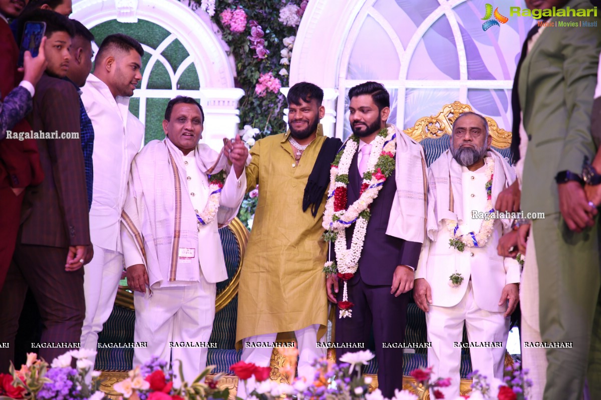 Celebrities at Shaik Abdul Jameel and Zeenath Neha Unnisa's Wedding Reception at Classic Convention Three