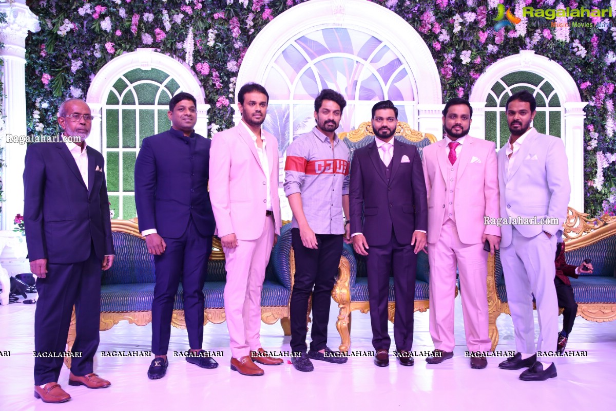 Celebrities at Shaik Abdul Jameel and Zeenath Neha Unnisa's Wedding Reception at Classic Convention Three