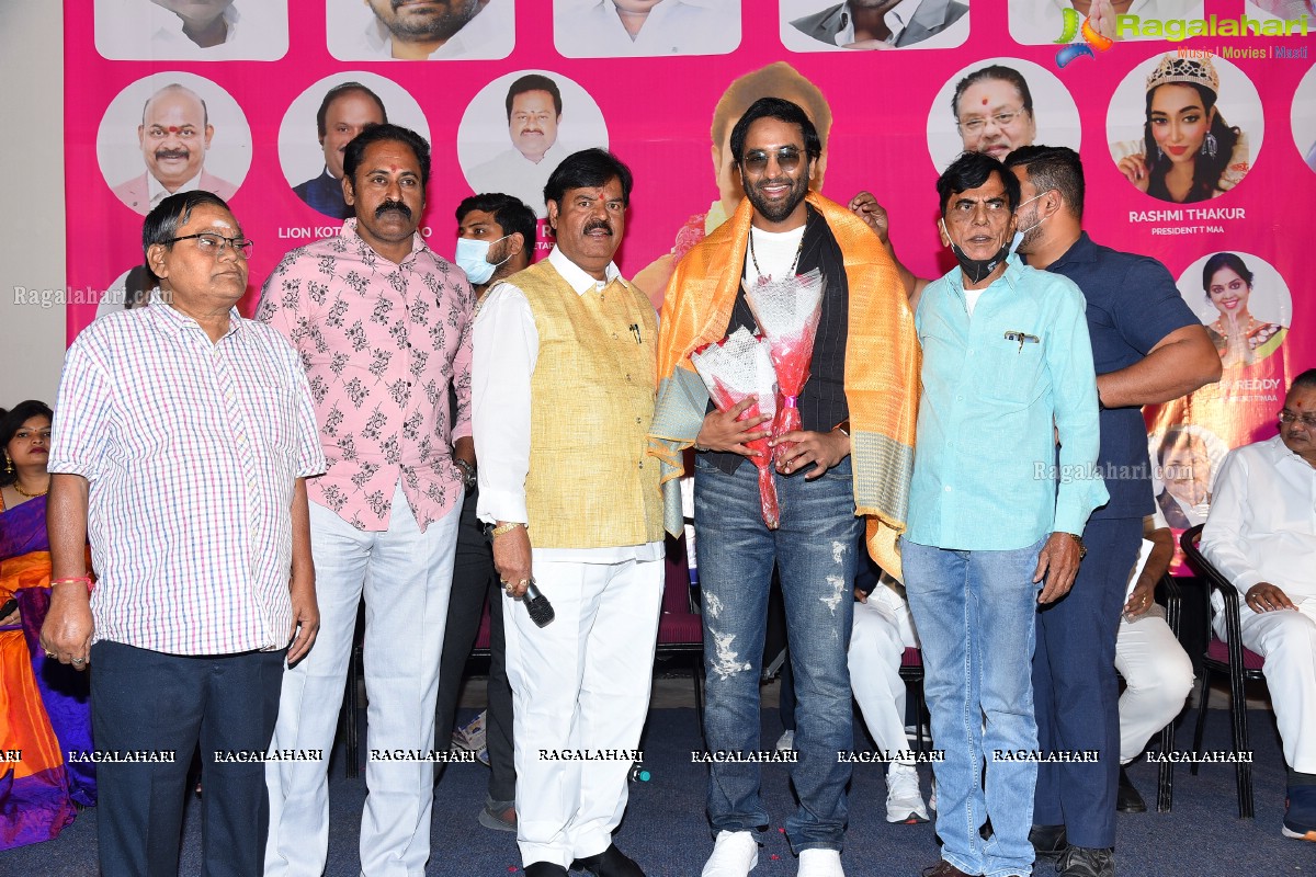 Telangana Film Chamber Of Commerce Newly Elected Body Pramana Sweekaram