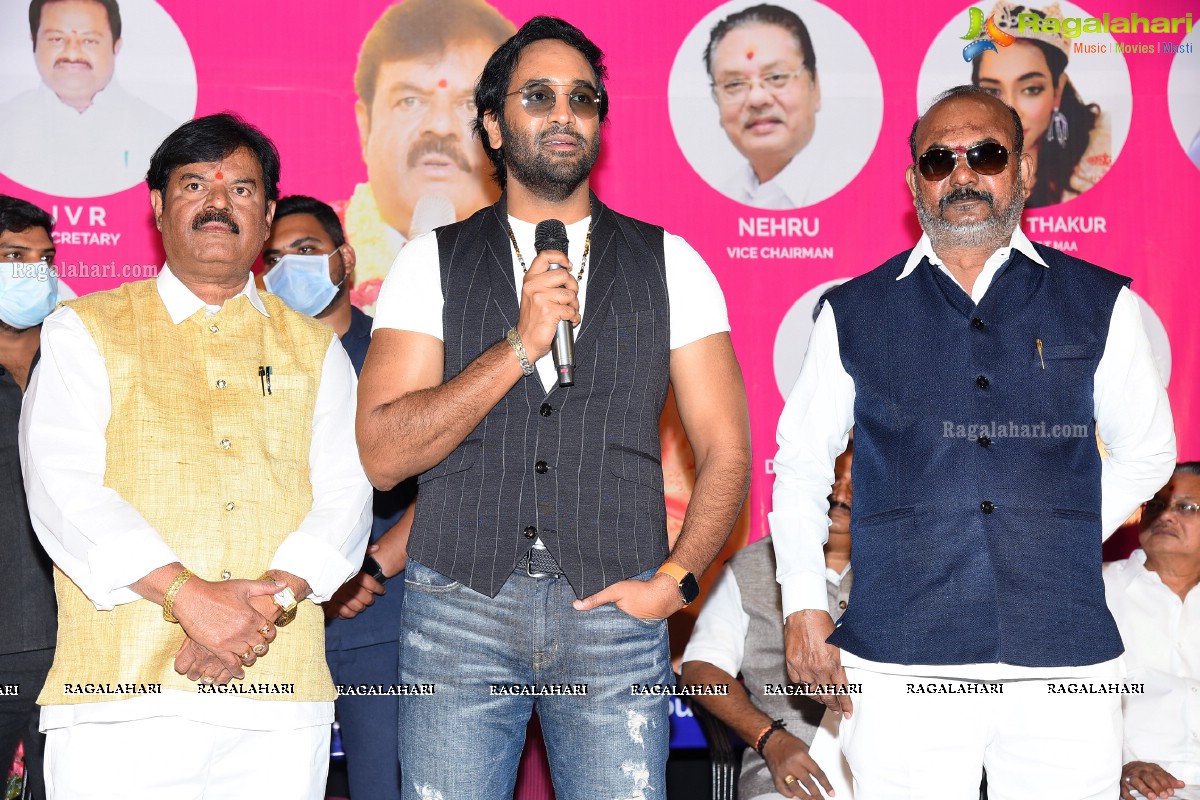 Telangana Film Chamber Of Commerce Newly Elected Body Pramana Sweekaram