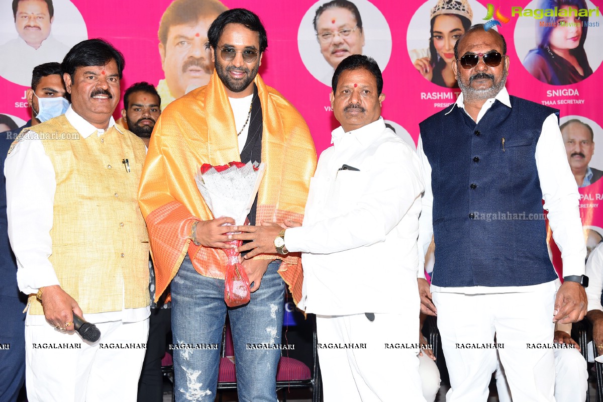 Telangana Film Chamber Of Commerce Newly Elected Body Pramana Sweekaram