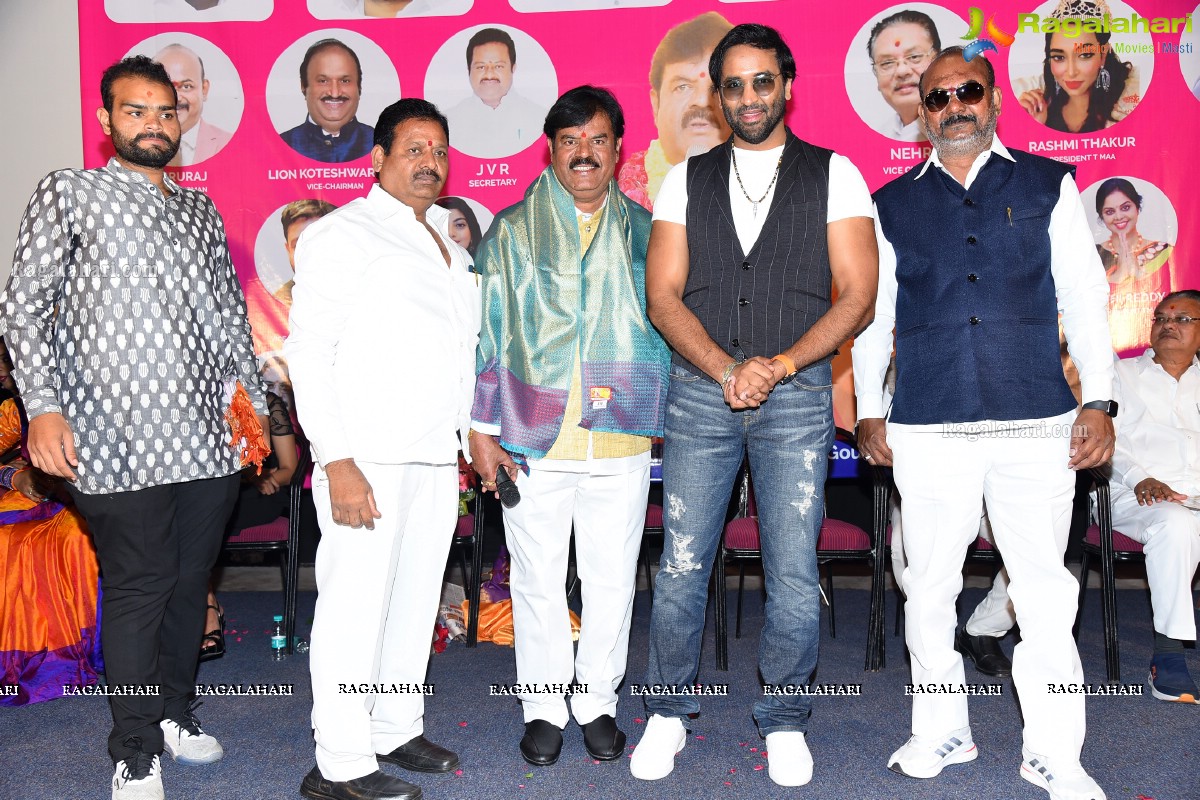 Telangana Film Chamber Of Commerce Newly Elected Body Pramana Sweekaram