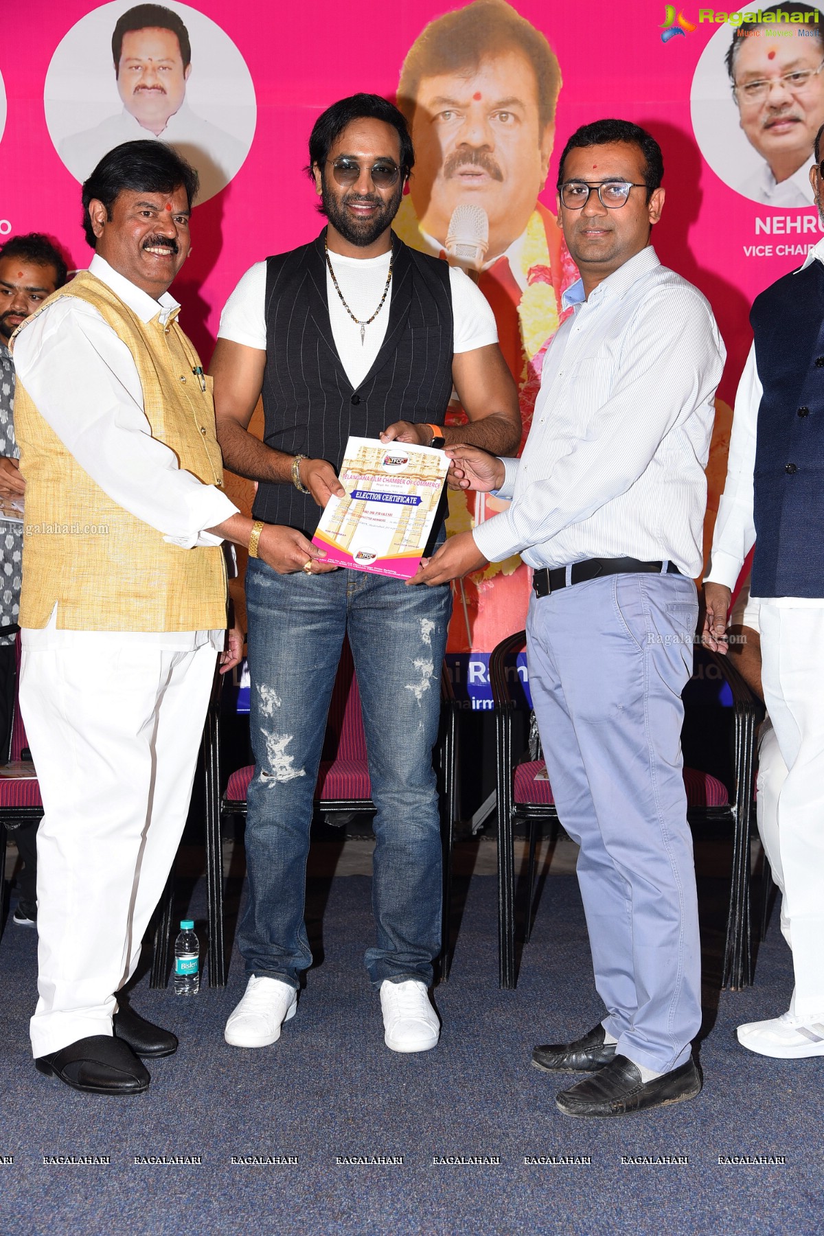 Telangana Film Chamber Of Commerce Newly Elected Body Pramana Sweekaram