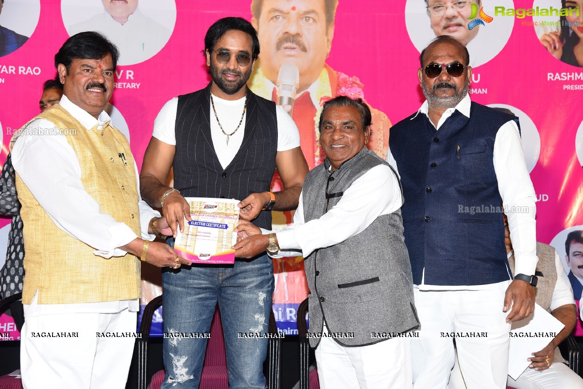 Telangana Film Chamber Of Commerce Newly Elected Body Pramana Sweekaram